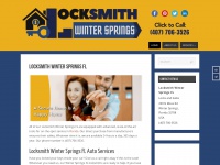 locksmithwinterspringsfl.com Thumbnail