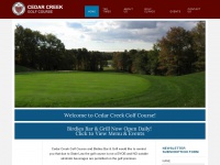 Golfcedarcreek.com