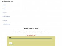 ncdexlive24rate.in
