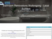 bathroomrenovationswollongong.com