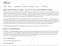 thetopstockbroker.com Thumbnail