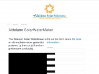 Aldelanosolarwatergenerator.com