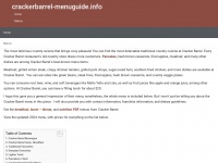 Crackerbarrel-menuguide.info