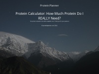 proteinplanner.com Thumbnail