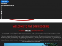 fivesonsroofing.com