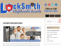 locksmith-highlandsranch.com Thumbnail
