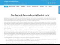 Cosmeticdermatologistindia.com