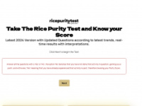rice-purity-test.com Thumbnail