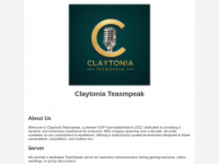 Teamspeak.claytonia.net