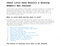 keno-results.co.nz Thumbnail