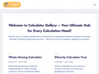 calculatorgallery.com Thumbnail