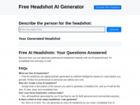 Headshotaigenerator.com