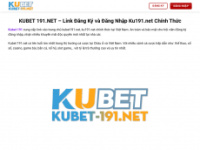 kubet-191.net Thumbnail
