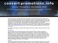 concertpromotions.info
