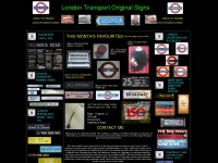 londontransportoriginalsigns.co.uk Thumbnail