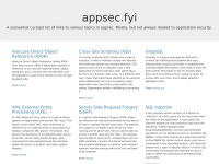 Appsec.fyi