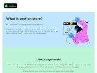 Section.store