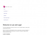 Lawandlegal.co.uk