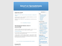 smurfonspreadsheets.wordpress.com Thumbnail