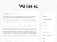 Walliselec.co.uk