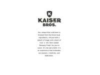 Kaiserbros.beer