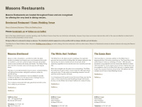 masonsrestaurants.co.uk Thumbnail