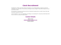 clarkrecruitment.co.uk Thumbnail