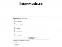listenmusic.ca Thumbnail