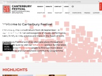 canterburyfestival.co.uk Thumbnail
