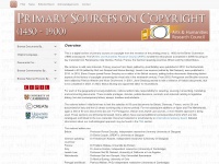 copyrighthistory.org Thumbnail