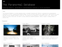 paranormaldatabase.com Thumbnail