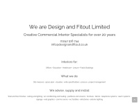 Designandfitout.co.uk