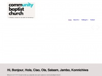 communitybaptistchurch.org.uk