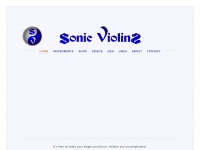 Sonicviolins.co.uk