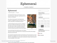ephemeral.co.uk