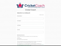 cricketcoach.com Thumbnail