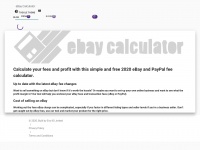 Ebaycalculator.co.uk