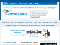 cineconversions.co.uk Thumbnail