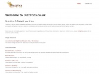 dietetics.co.uk Thumbnail