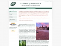 Thefriendsofhollandpark.org