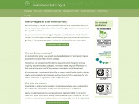 environmentalpolicy.org.uk Thumbnail