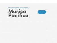 musicapacifica.org Thumbnail