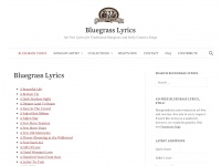 Bluegrasslyrics.com