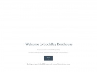 Lochbayboathouse.co.uk