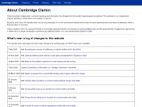 Cambridgeclarion.org