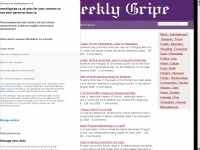 weeklygripe.co.uk Thumbnail