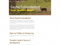 saynotosandleford.org.uk