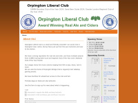 orpingtonliberalclub.co.uk Thumbnail