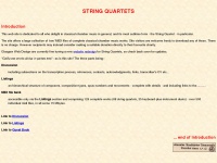 stringquartets.org