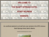 Banffspringshotelstaffreunionwebsite.ca